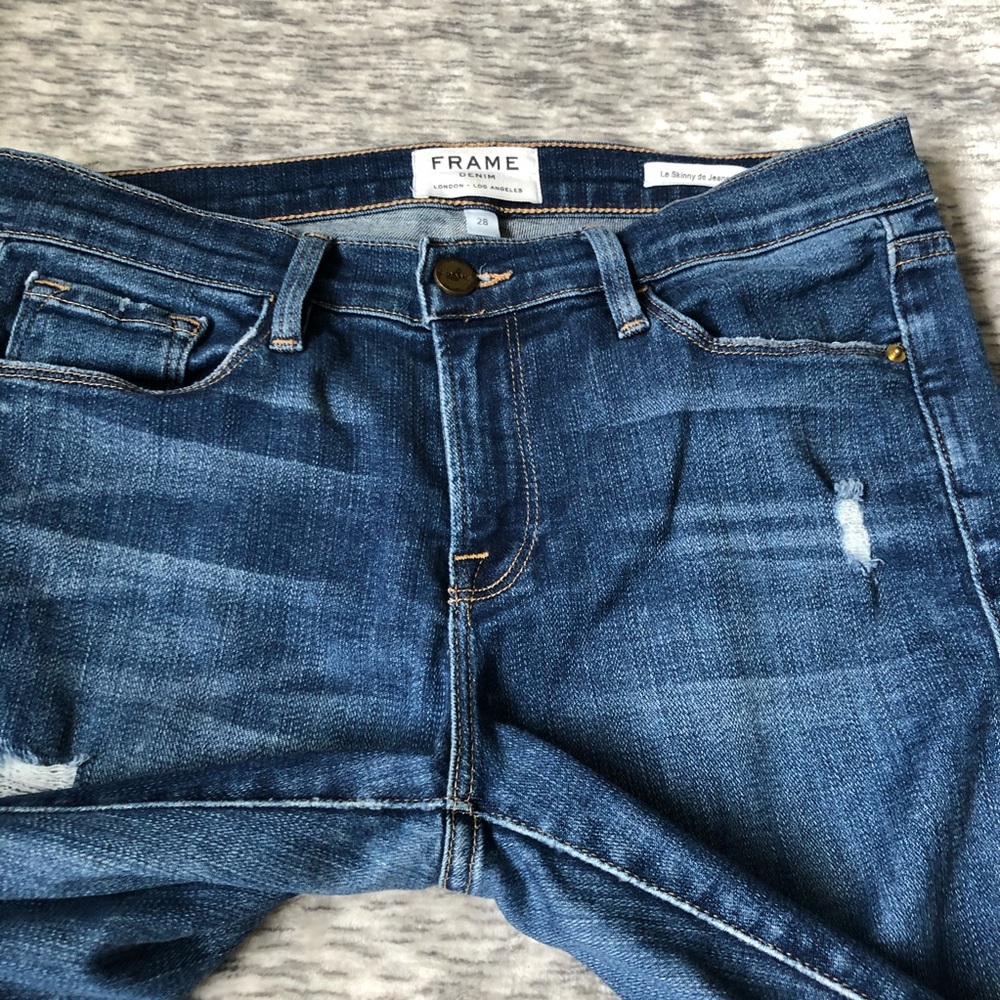 FRAME DENIM Le Skinny De Jeanne in Ingraham - Picture 10 of 13
